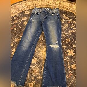 Risen sz 5/27 distressed jeans. Like new